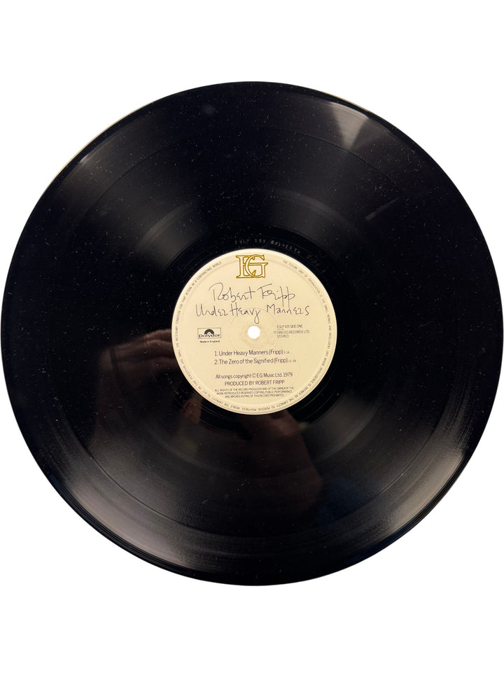 Robert Fripp God Save The Queen Vinyl - Think Vintage ltd