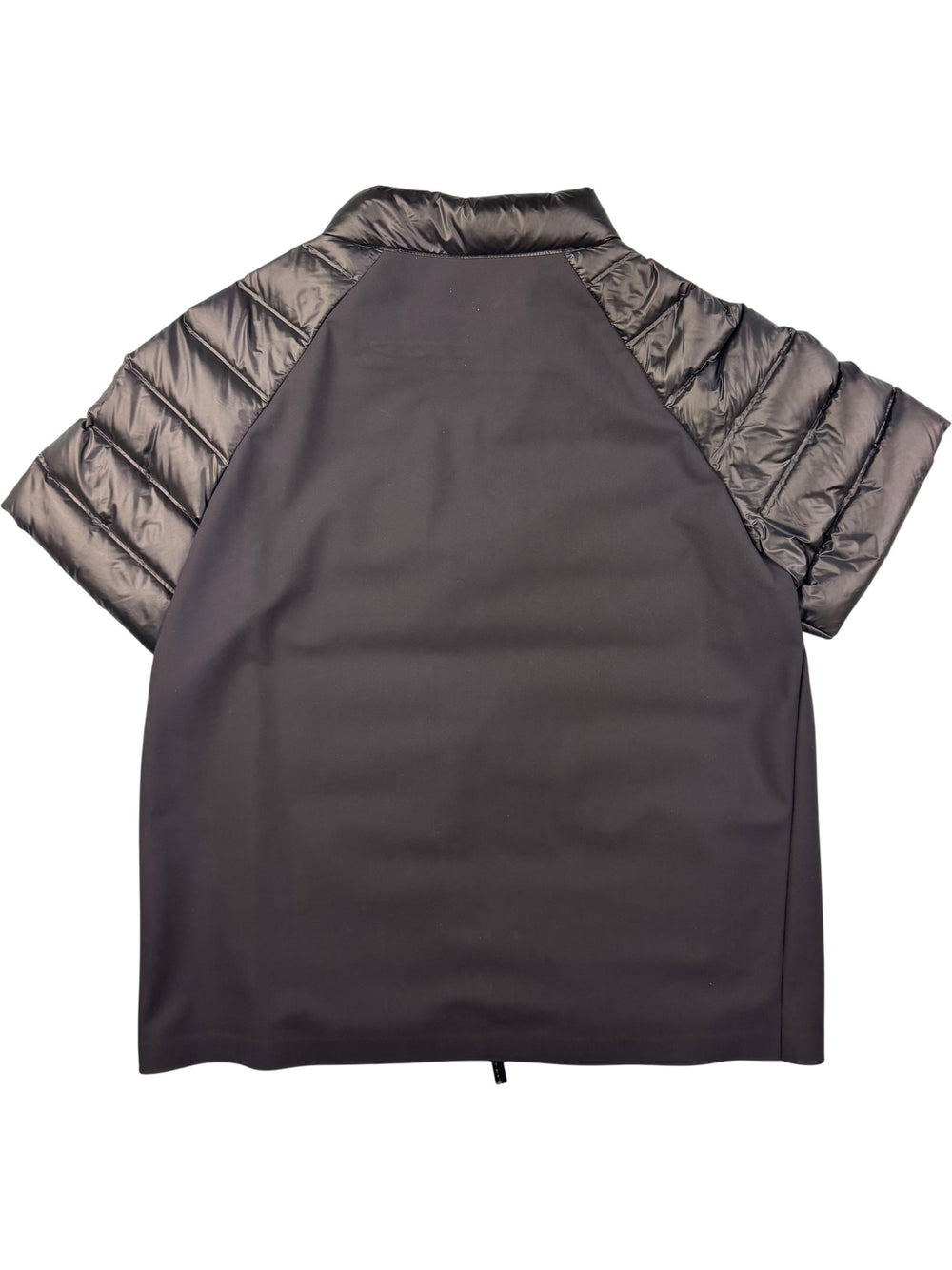 Roberto Ricci Designs Short Sleeve Puffer Jacket in Black - M - Think Vintage ltd