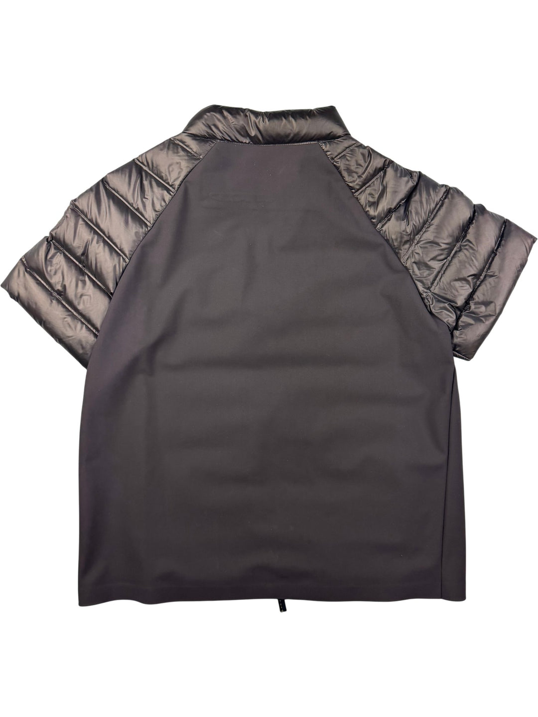 Roberto Ricci Designs Short Sleeve Puffer Jacket in Black - M - Think Vintage ltd