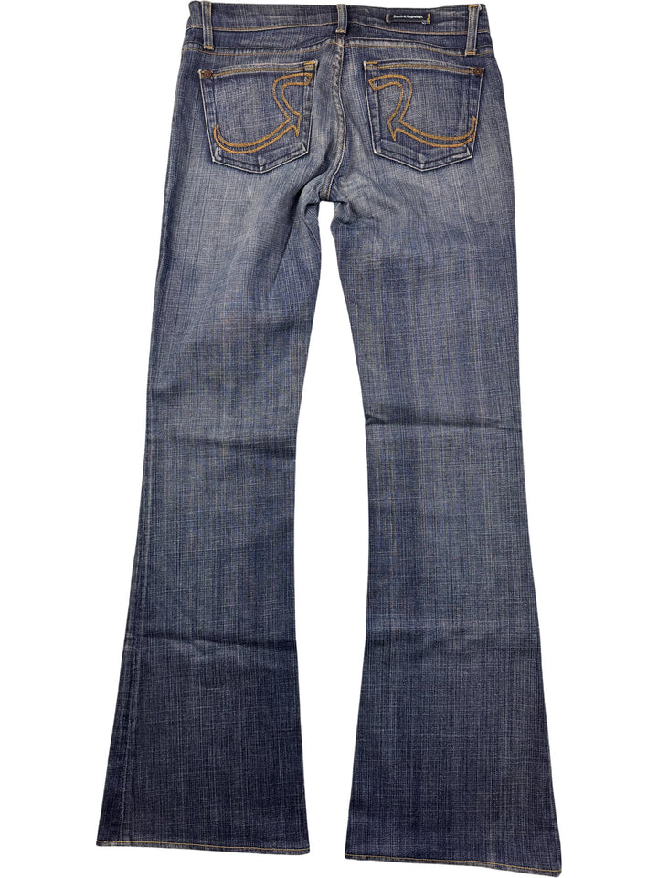 Rock & Republic Flared Jeans - W30 - Think Vintage ltd