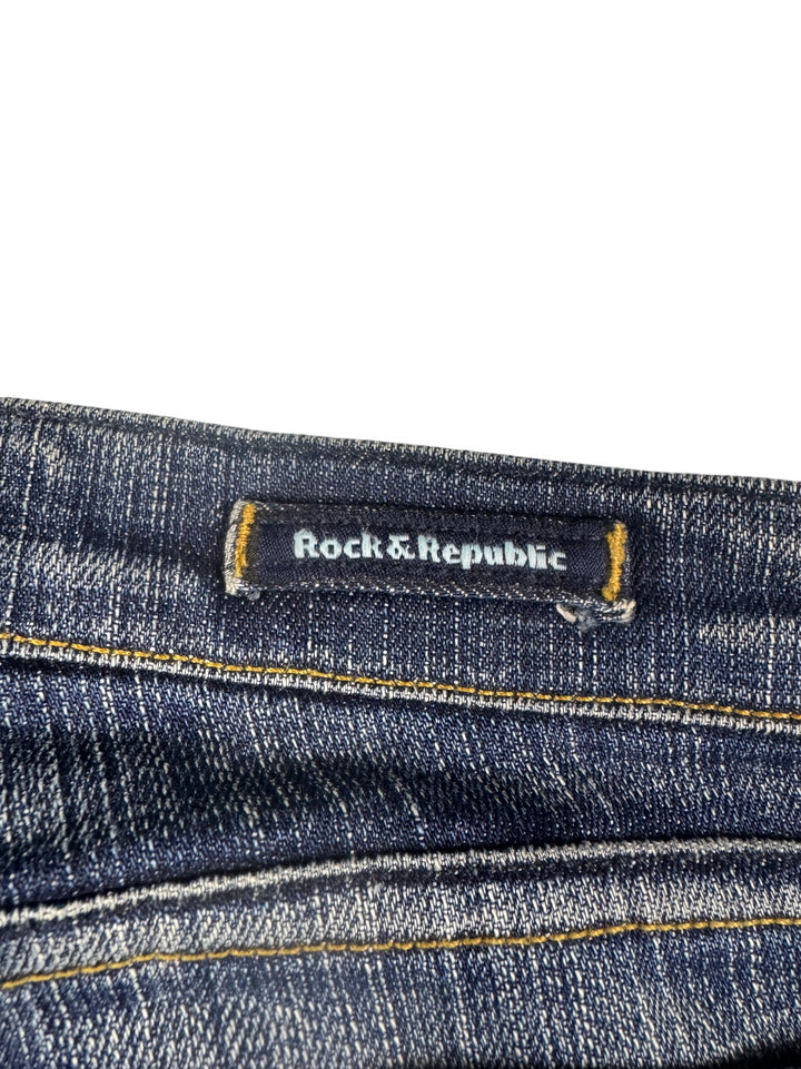 Rock & Republic Flared Jeans - W30 - Think Vintage ltd