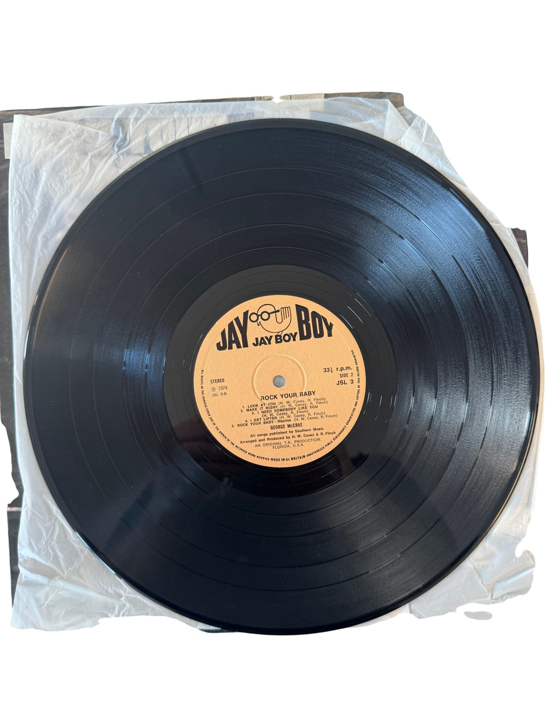 Rock Your Baby Vinyl Record - Very Good - Think Vintage ltd