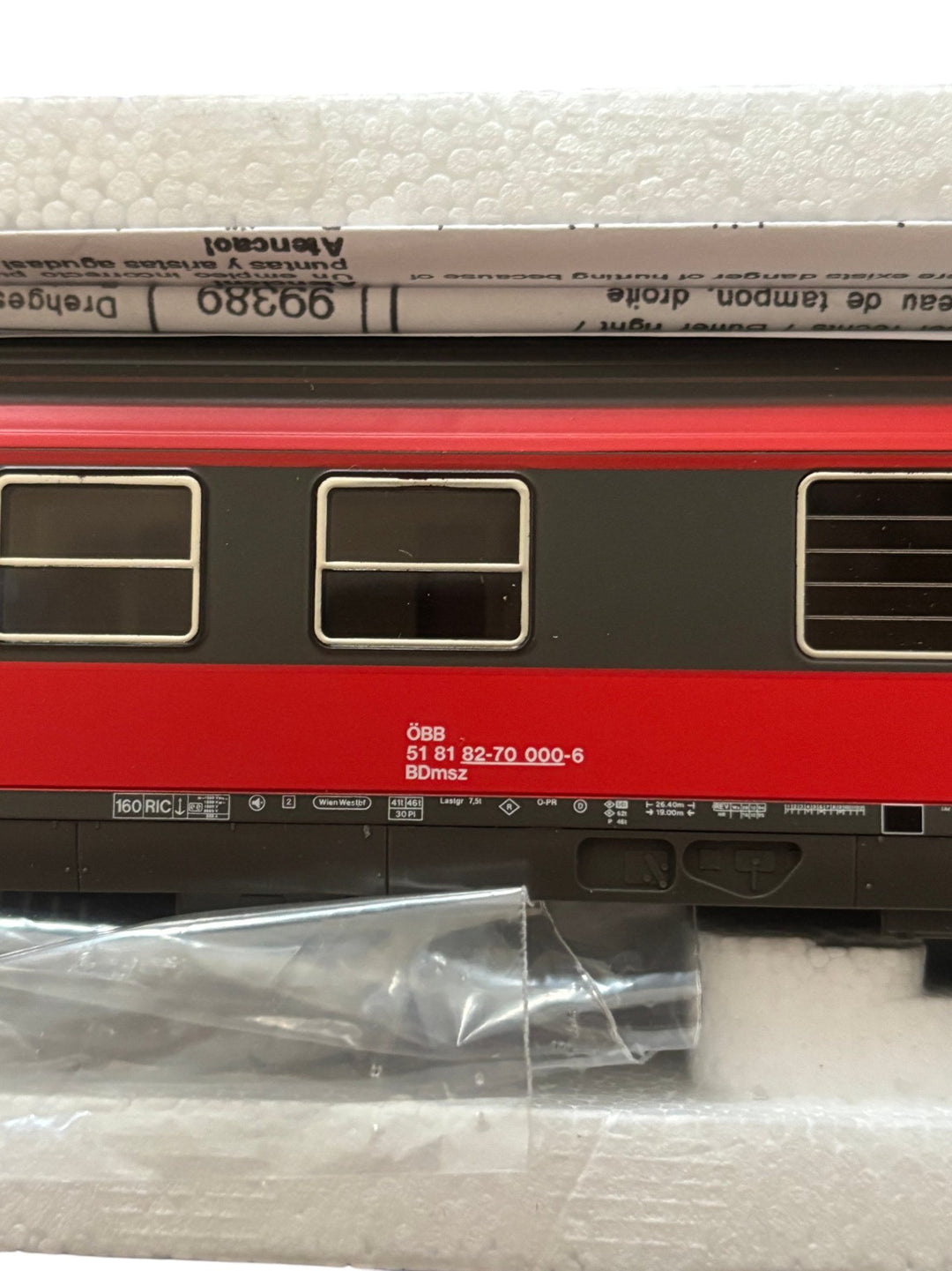 Roco HO Scale ÖBB Passenger Car Model Train - Think Vintage ltd