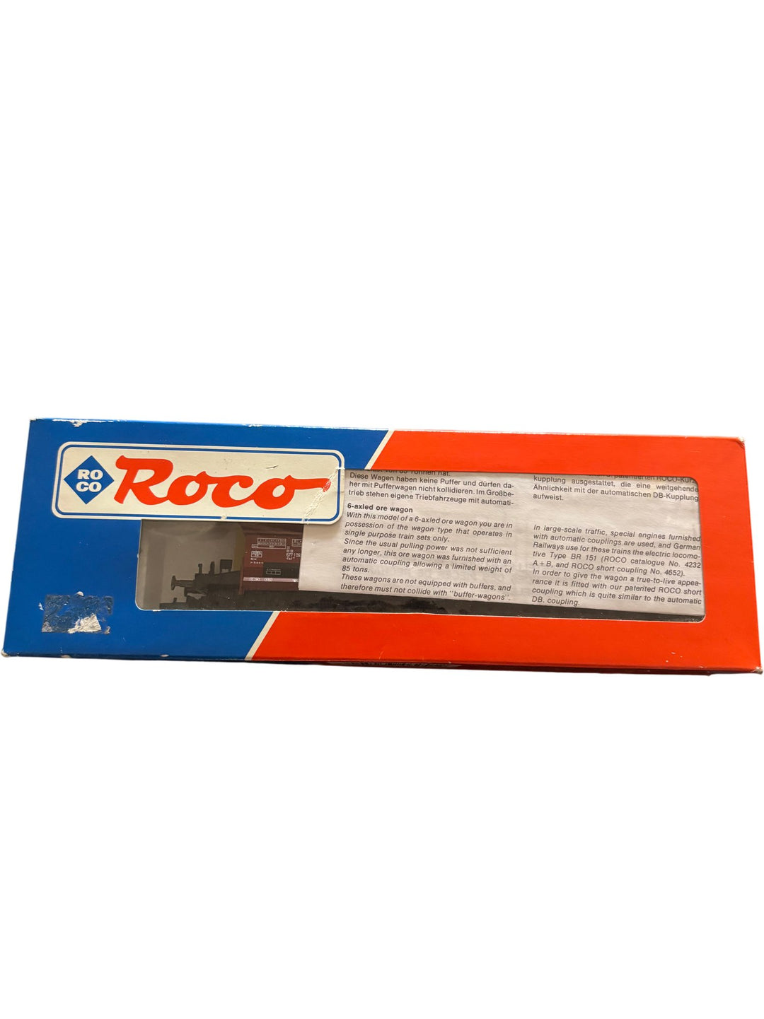 Roco HO Scale DB Model Wagon - Think Vintage ltd