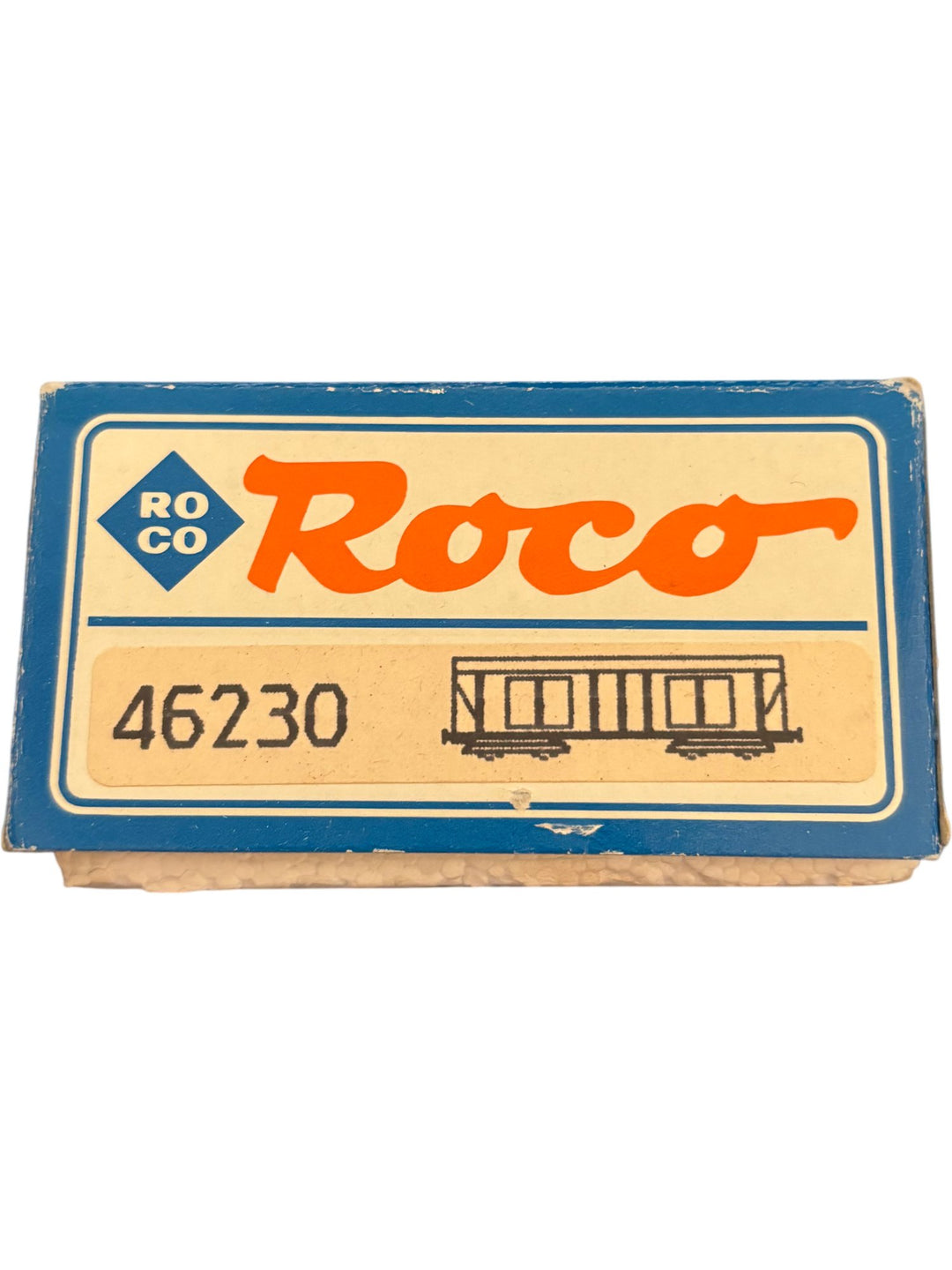 Roco Model Train Brown Boxcar - Think Vintage ltd