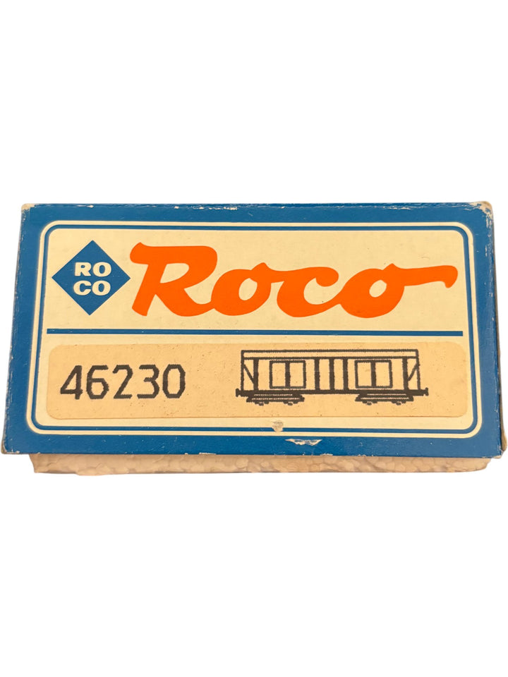 Roco Model Train Brown Boxcar - Think Vintage ltd