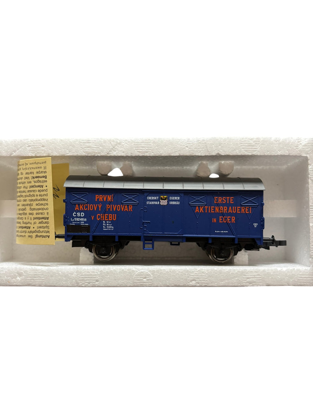 Roco Model Train CSD Freight Car Blue - Think Vintage ltd