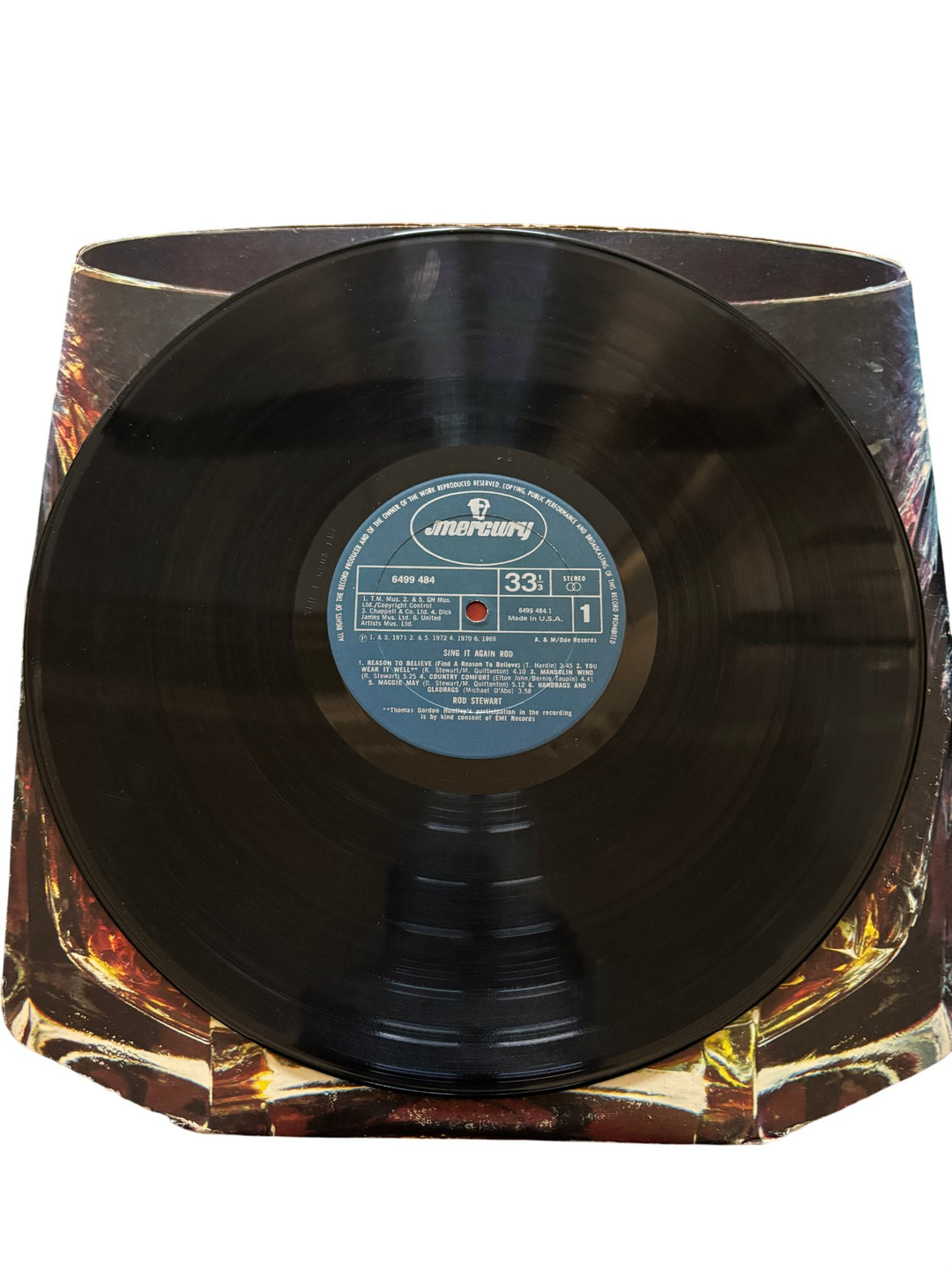 Rod Stewart Sing It Again Vinyl Record - Good - Think Vintage ltd