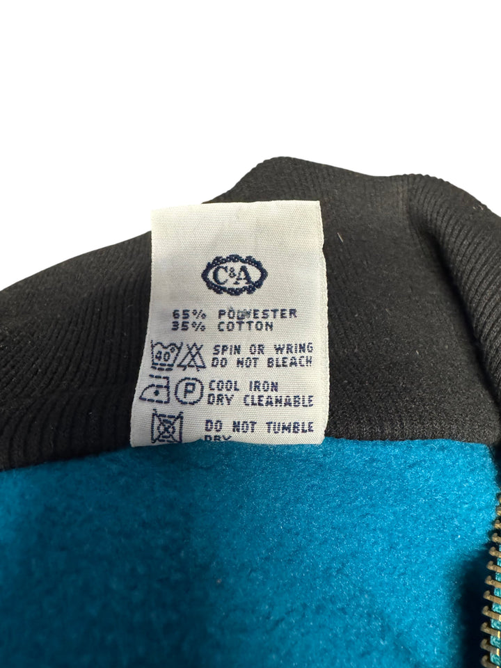 Rodeo Multicolor Half-Zip Sweatshirt - Think Vintage Online Ltd