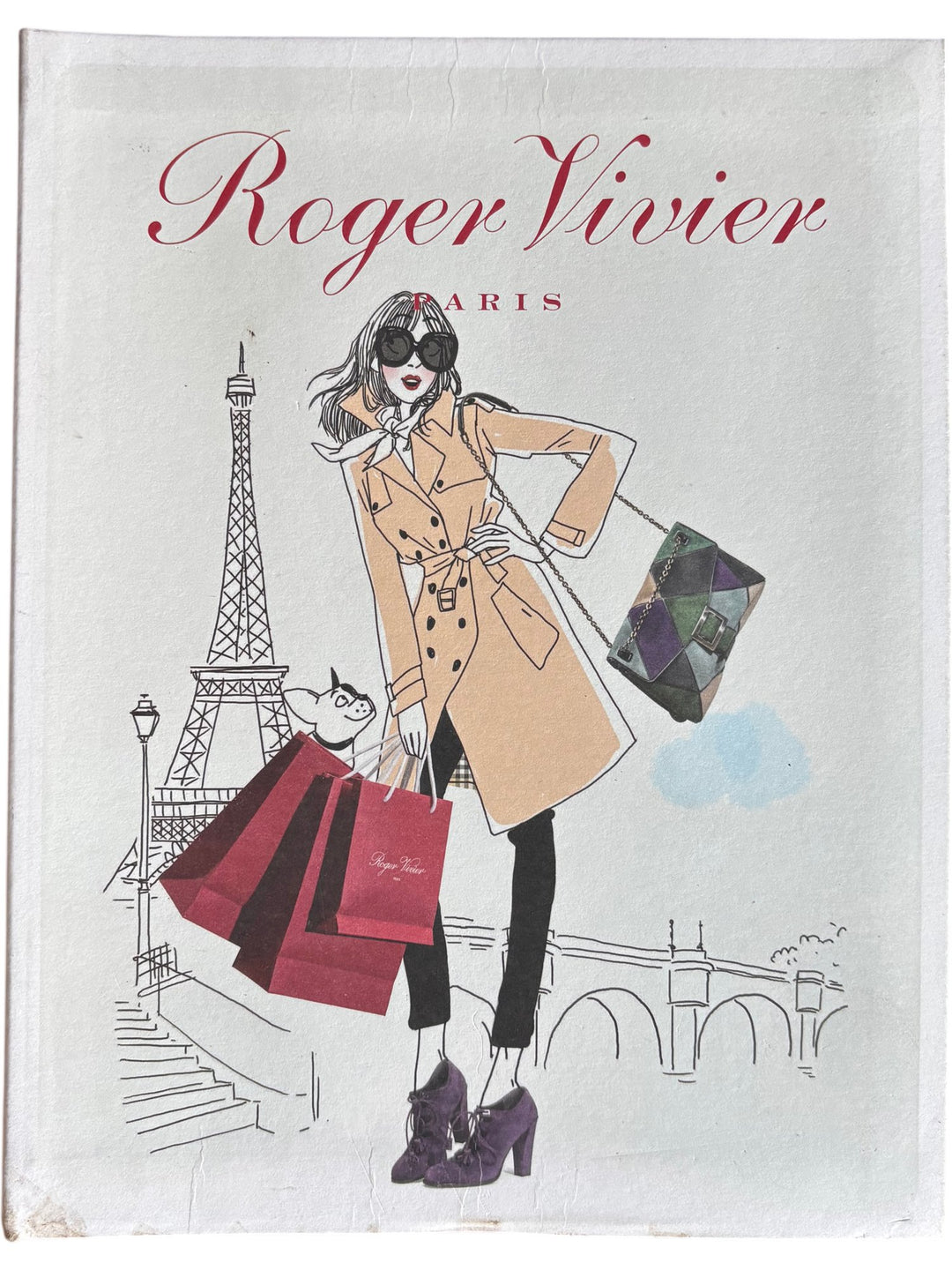 Roger Vivier Paris Fashion Illustration Book Collectors Edition - Think Vintage ltd