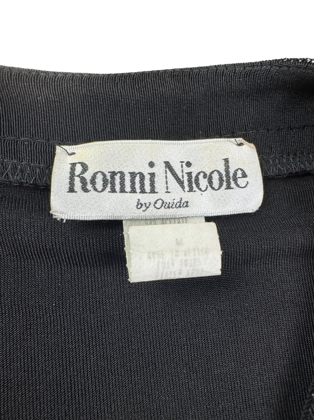 Ronni Nicole Geometric Patterned Jacket - M - Think Vintage ltd