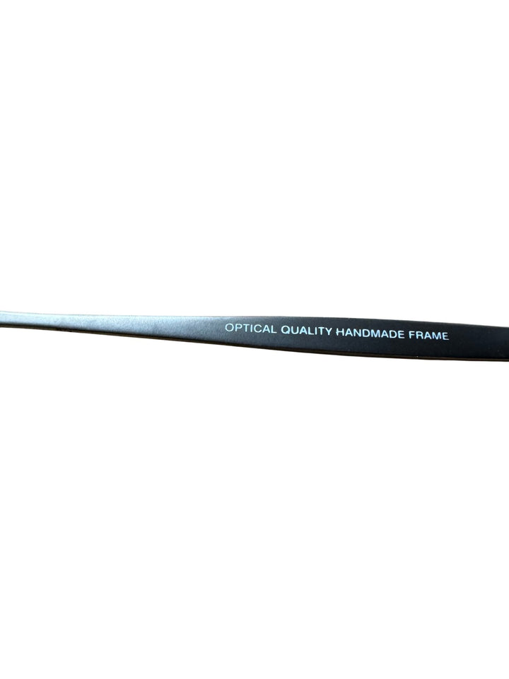 Round Black Handmade Sunglasses - Think Vintage ltd