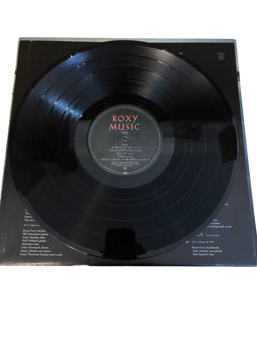 Roxy Music Avalon LP Record - Good - Think Vintage ltd
