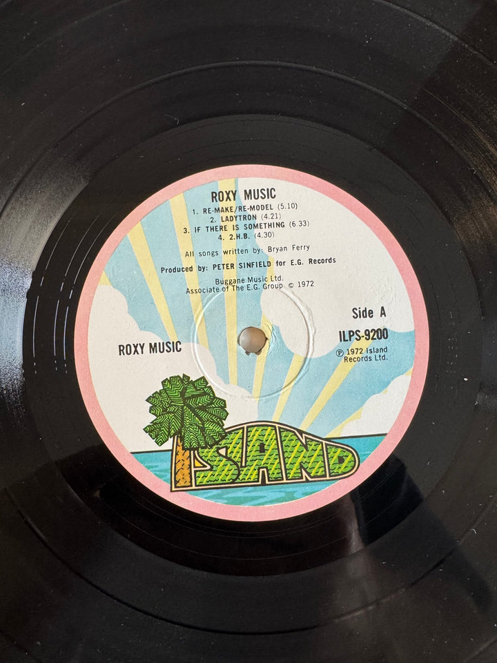 Roxy Music Debut Album LP Record - Good - Think Vintage ltd
