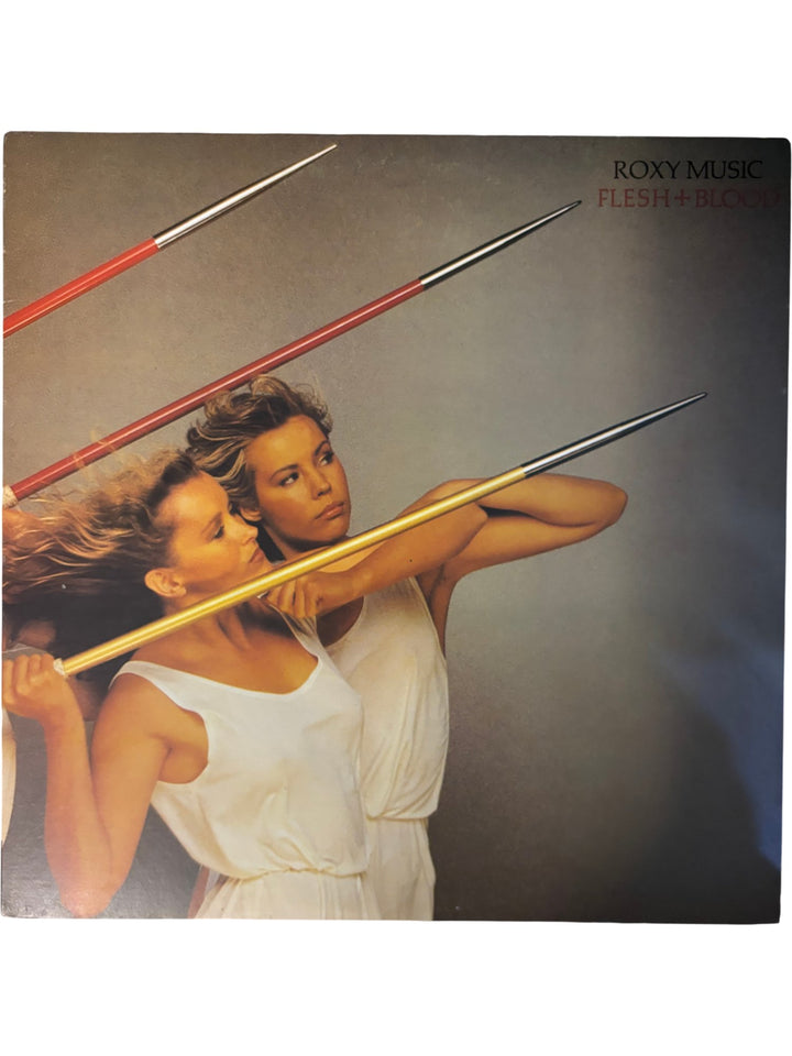 Roxy Music Flesh + Blood Vinyl Record - Good - Think Vintage ltd