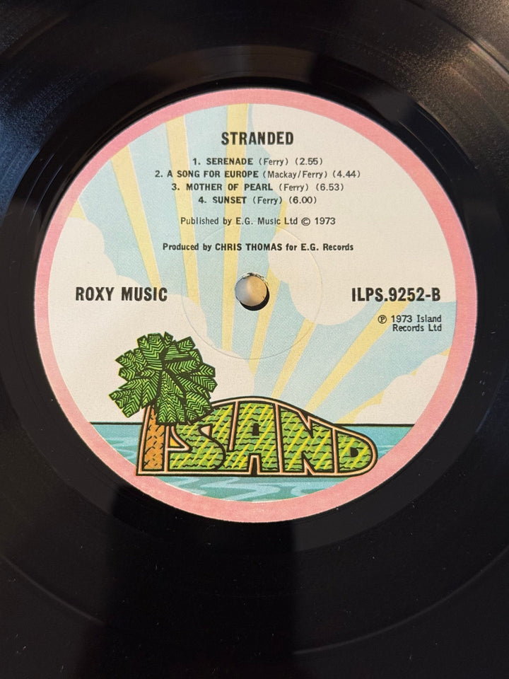 Roxy Music Stranded Vinyl LP - Think Vintage