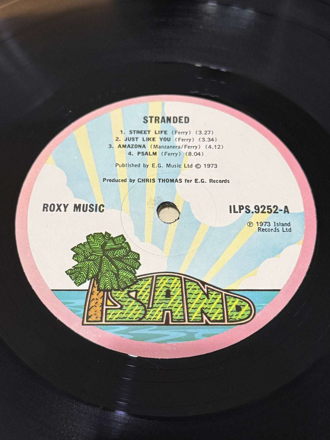 Roxy Music Stranded Vinyl LP - Think Vintage ltd