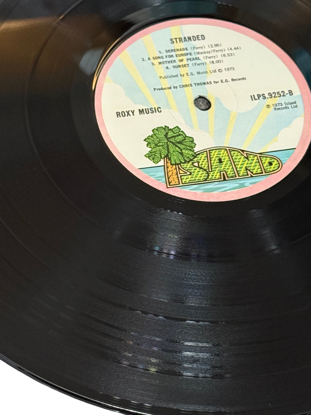 Roxy Music Stranded Vinyl LP - Think Vintage ltd