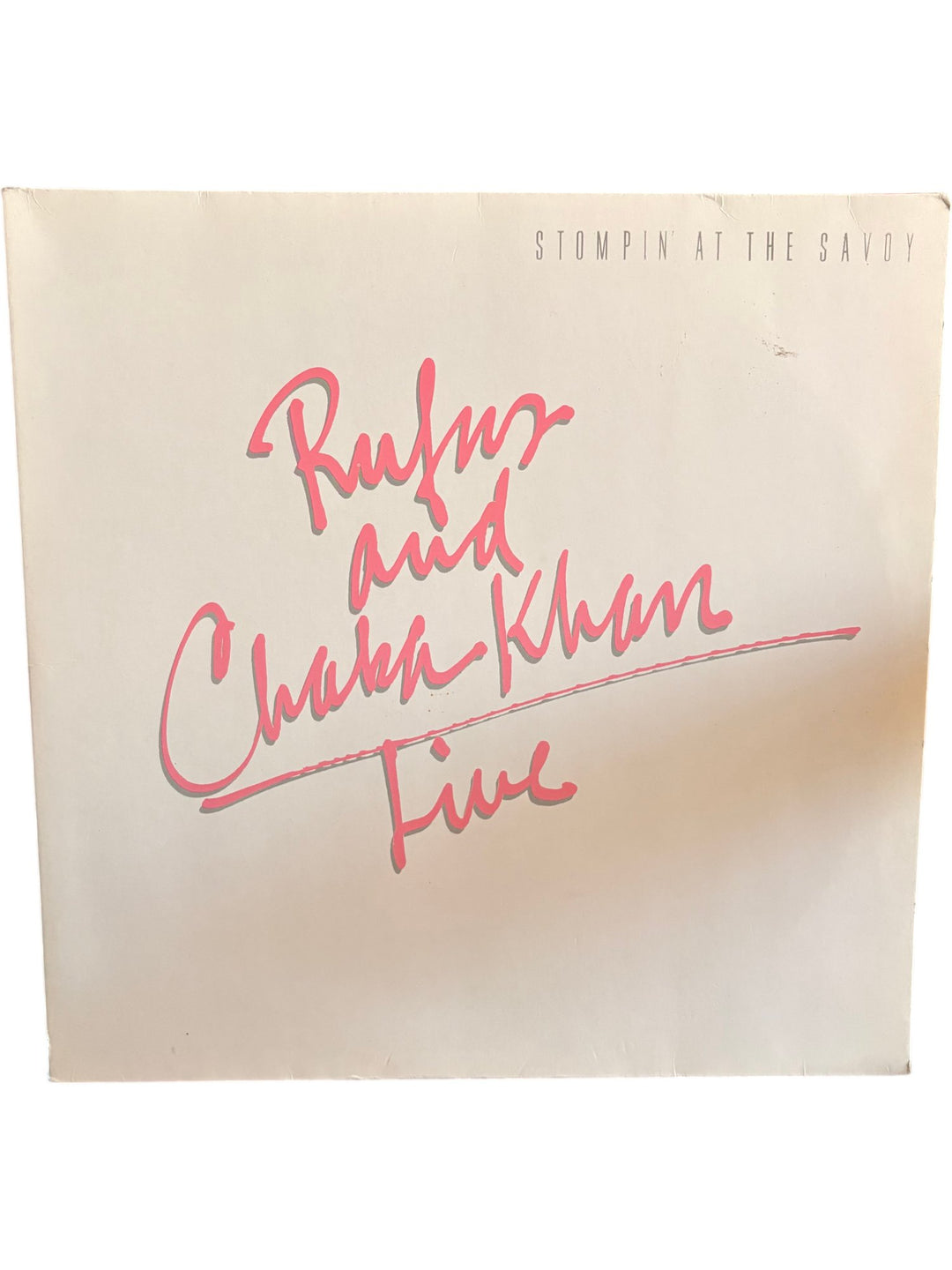 Rufus And Chaka Khan Live Album - Good - Think Vintage ltd