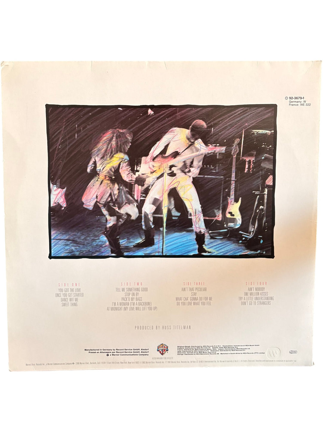 Rufus And Chaka Khan Live Album - Good - Think Vintage ltd
