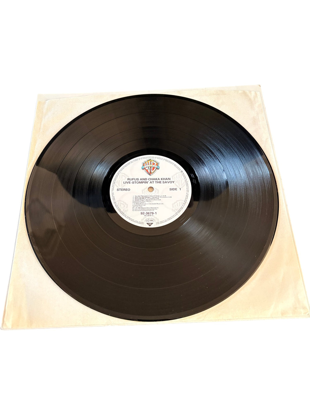 Rufus And Chaka Khan Live Album - Good - Think Vintage ltd