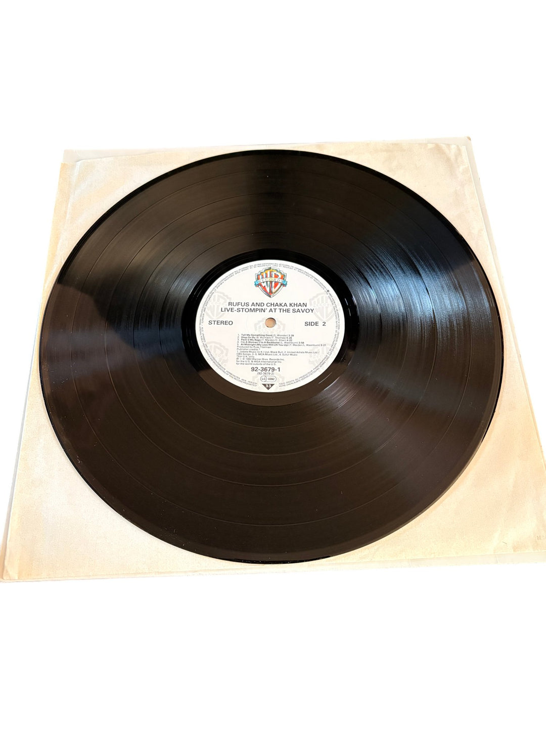 Rufus And Chaka Khan Live Album - Good - Think Vintage ltd