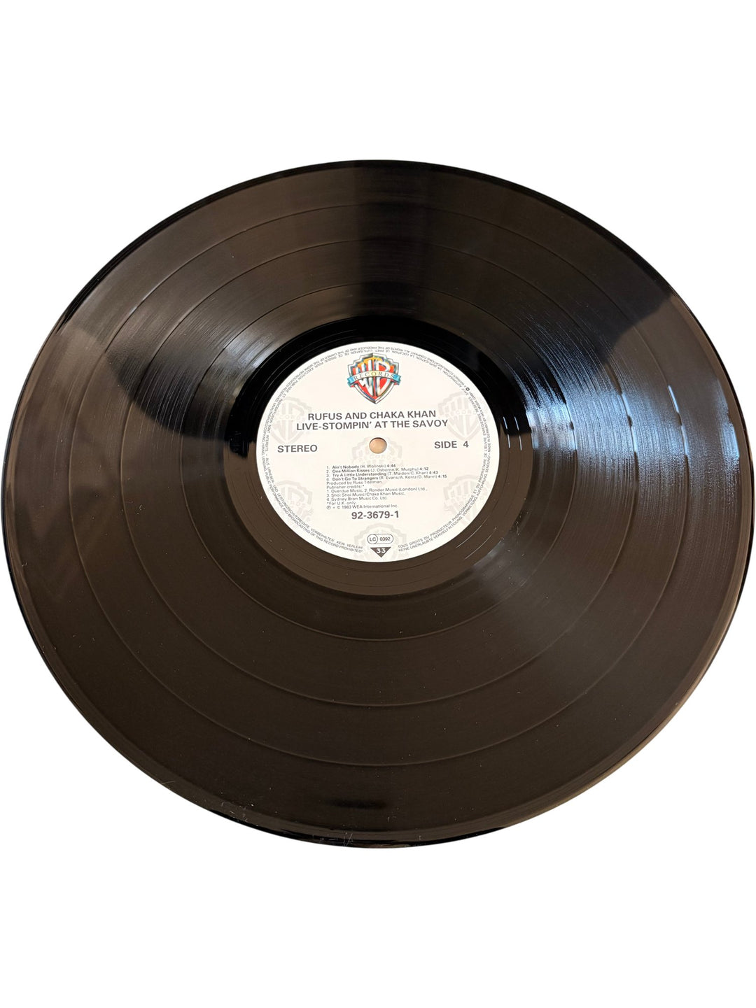 Rufus And Chaka Khan Live Album - Good - Think Vintage ltd