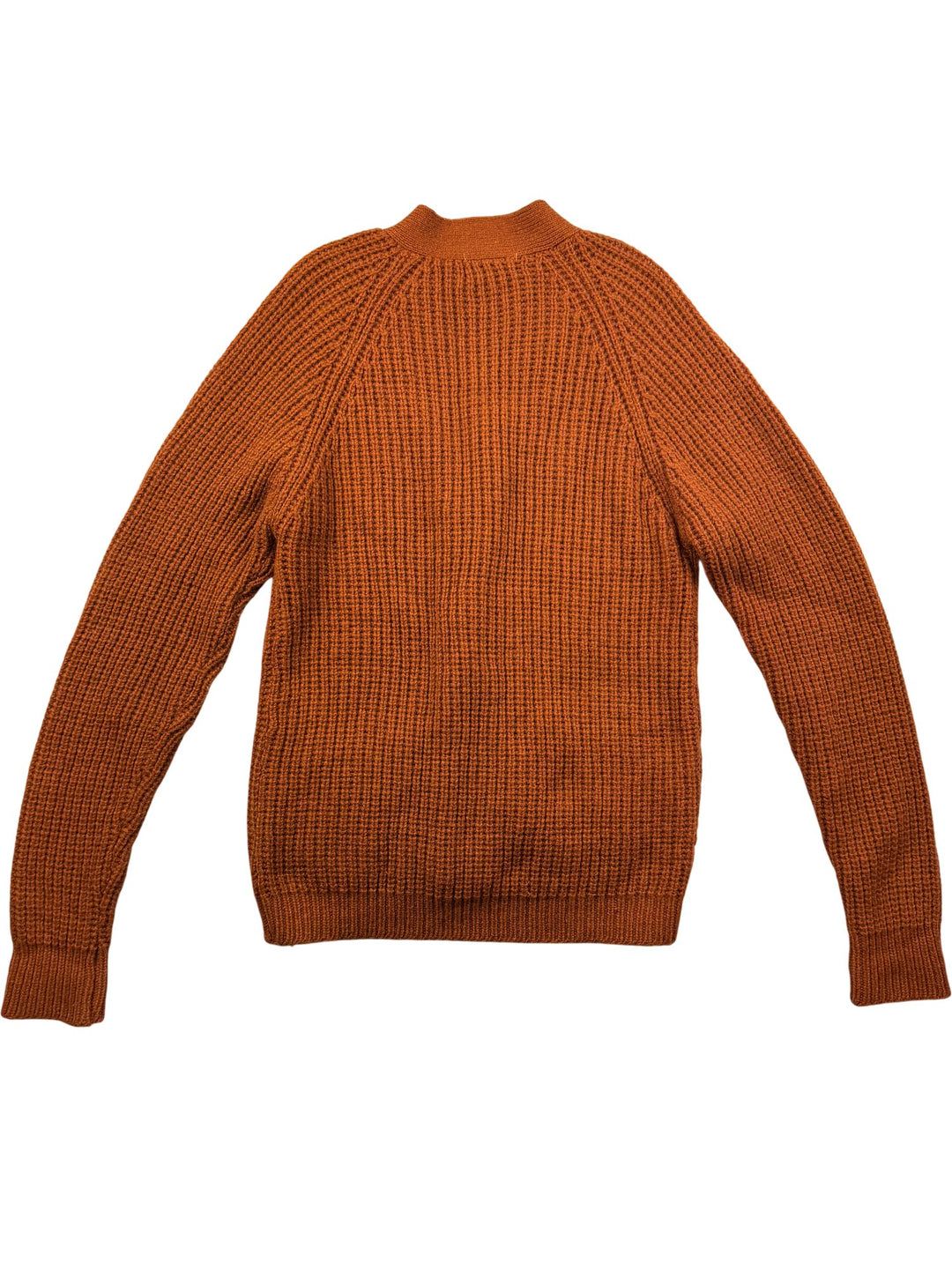 Rust Wool Cardigan - Think Vintage Online Ltd