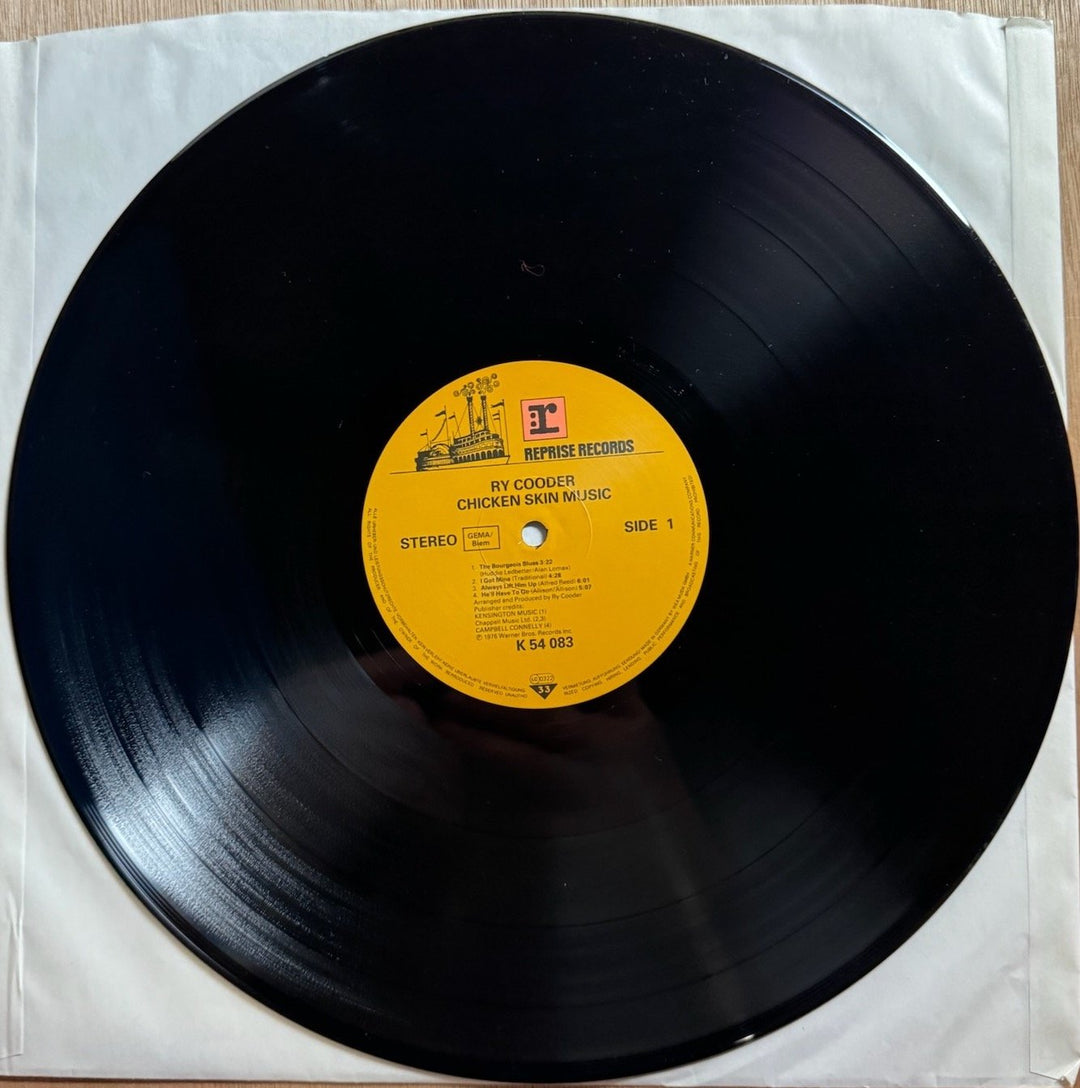 Ry Cooder Chicken Skin Music Vinyl - Very Good+