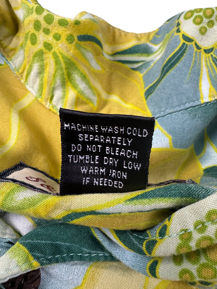 S&D Bahamas Floral Short Sleeved Shirt - Think Vintage ltd