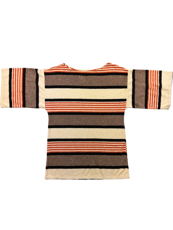 S Michael Striped Knitwear Top - S