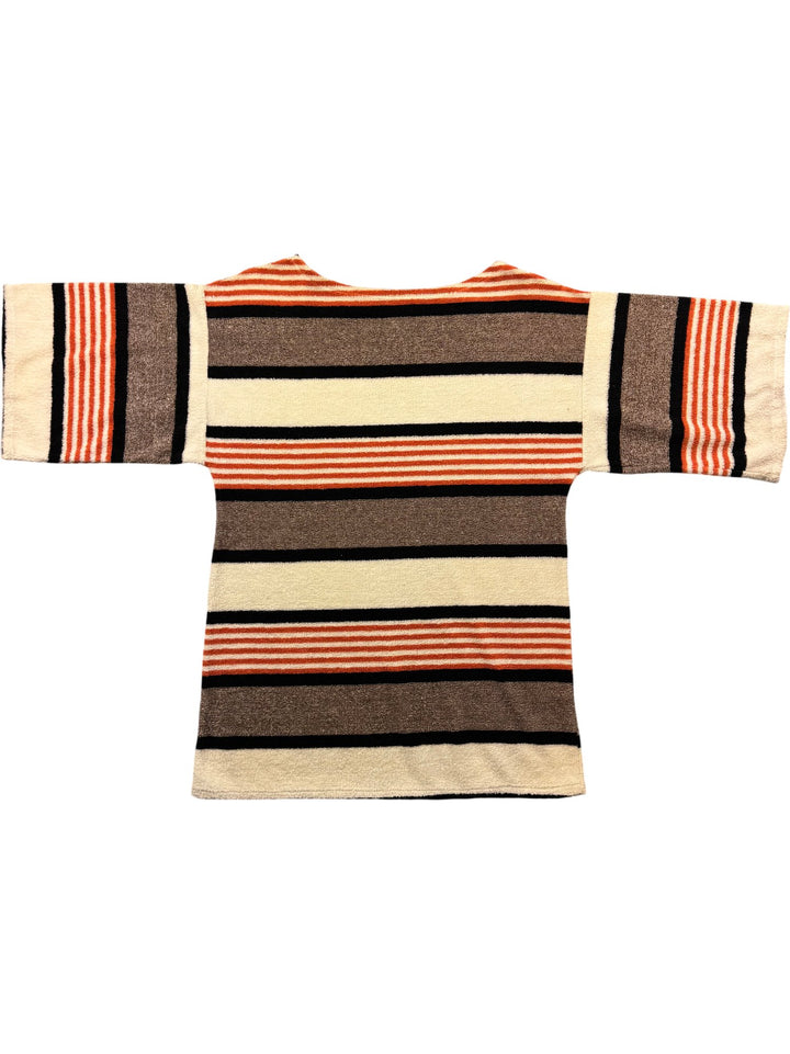 S Michael Striped Knitwear Top - S