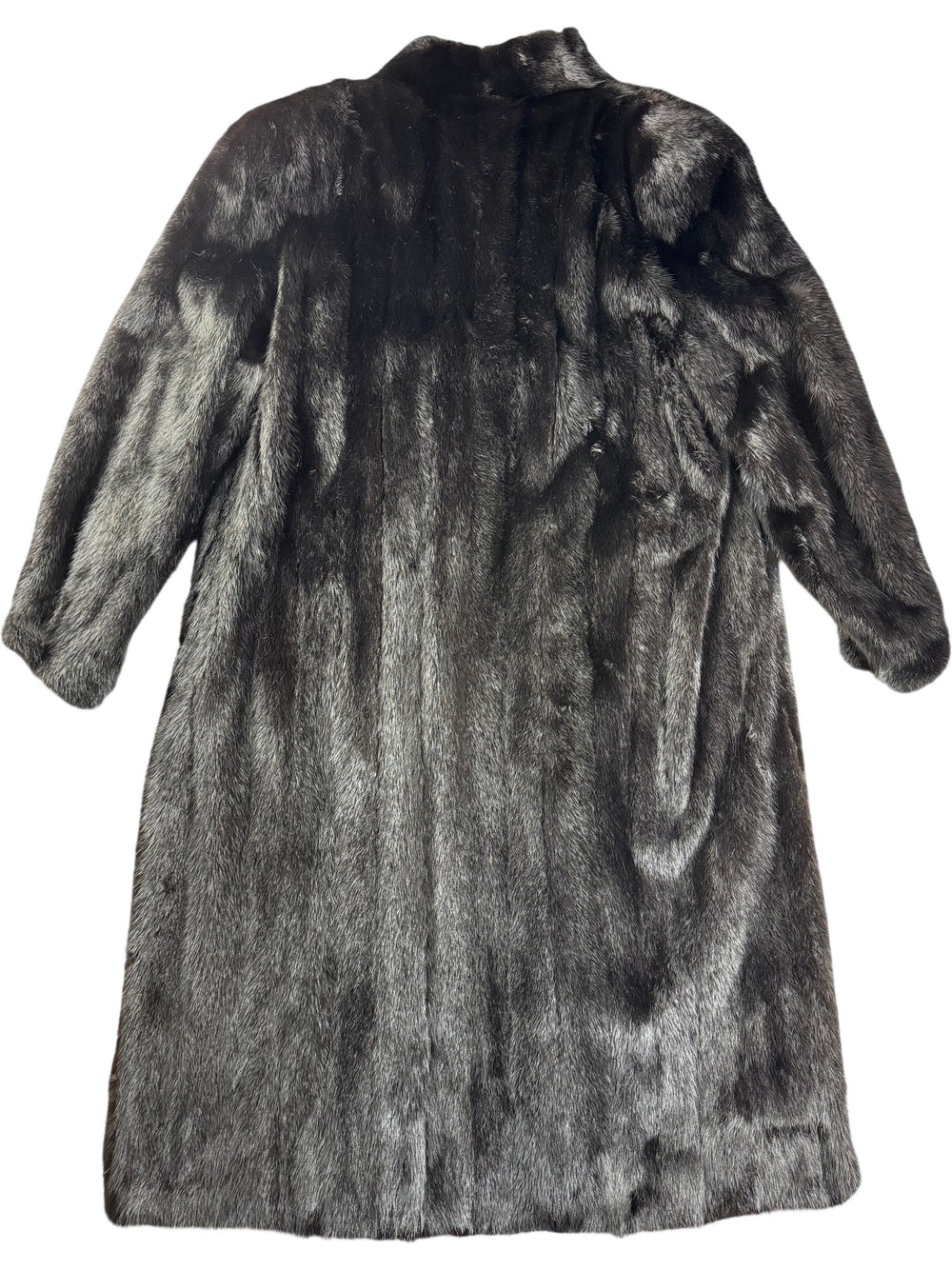Saga Mink Fur Coat - M - Think Vintage ltd