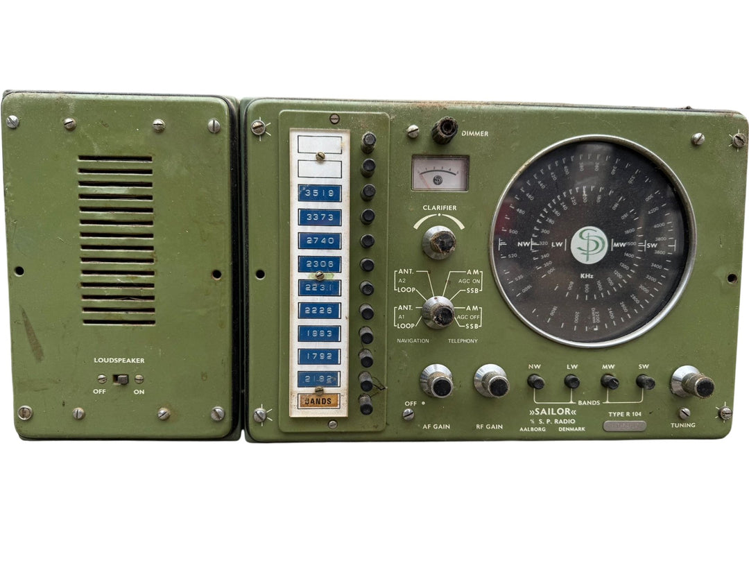 Sailor SP Radio Type R 104 Marine Communication System - Think Vintage
