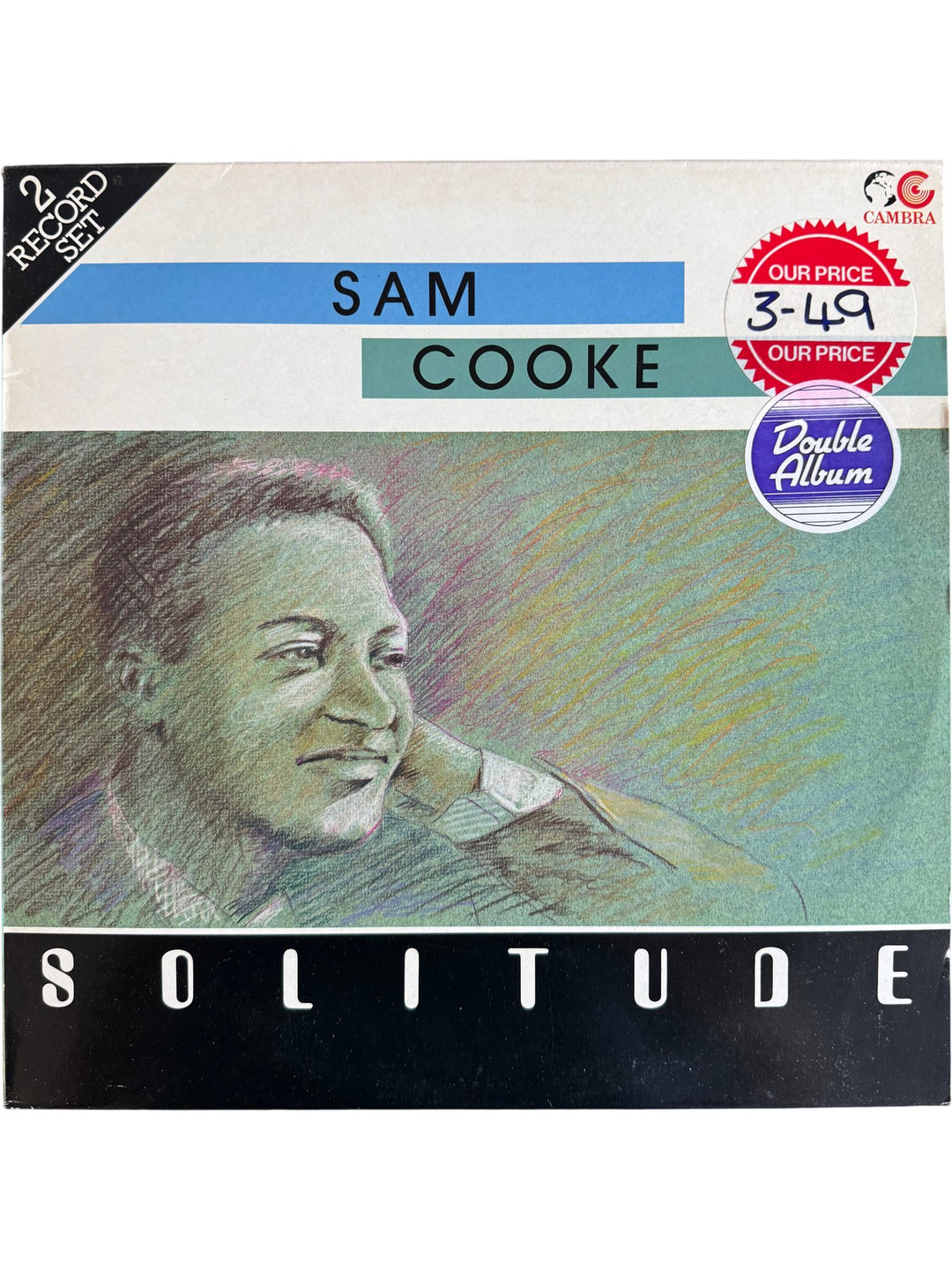 Sam Cooke Double Album Solitude - Good - Think Vintage ltd