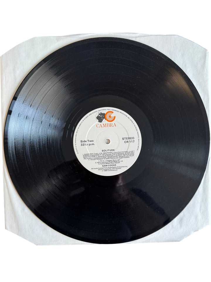 Sam Cooke Double Album Solitude - Good - Think Vintage ltd