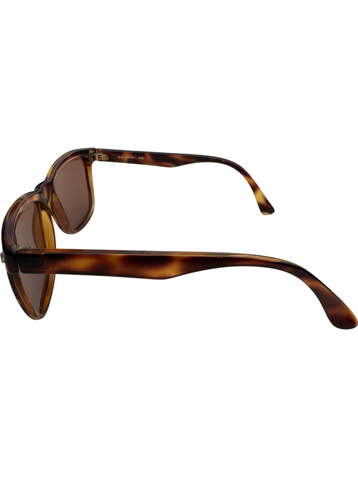 Samco Tortoiseshell Sunglasses Brown Lenses - Think Vintage Online Ltd