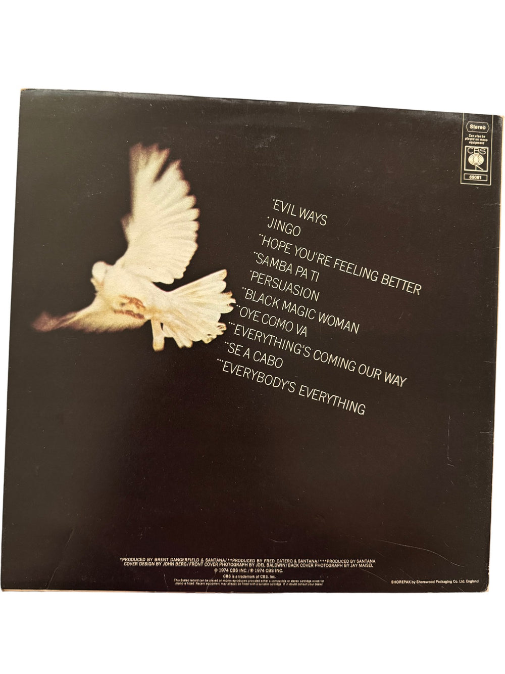 Santana Greatest Hits Vinyl Album - Good - Think Vintage ltd