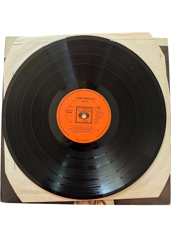 Santana Greatest Hits Vinyl Album - Good - Think Vintage ltd