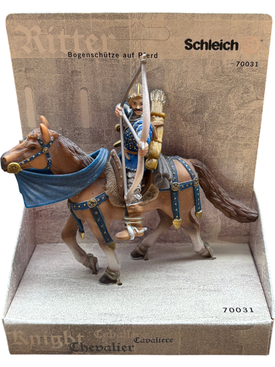 Schleich Knight Mounted Archer Action Figure - Think Vintage