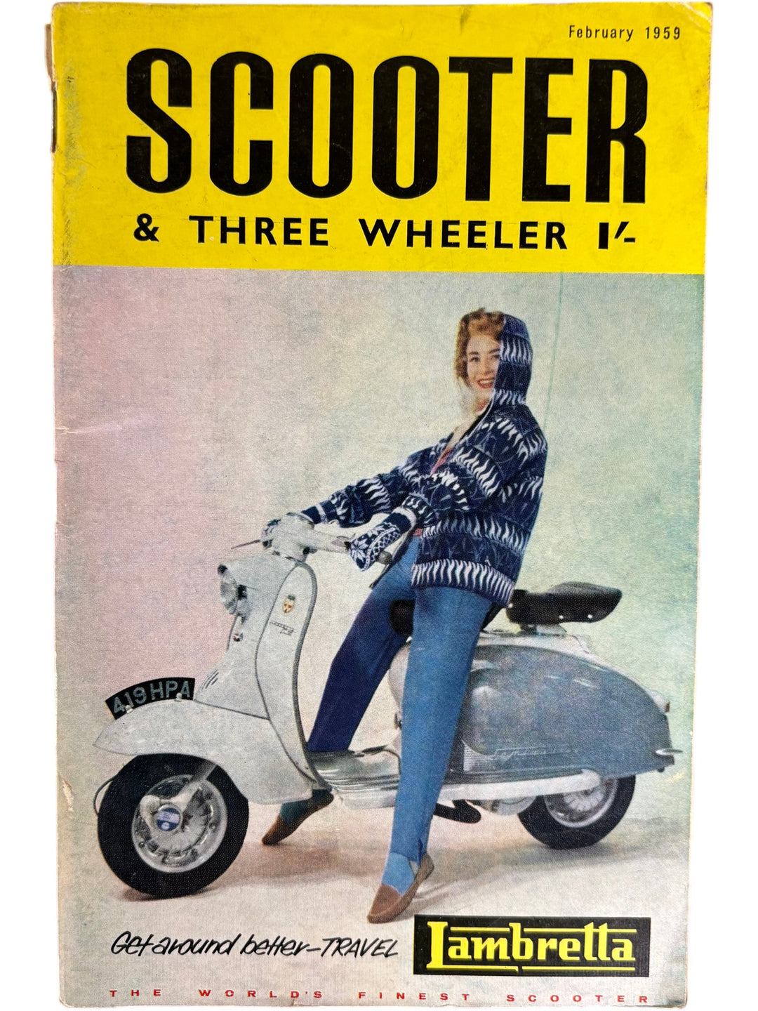 Scooter & Three Wheeler Magazine February 1959 Vintage Edition - Think Vintage