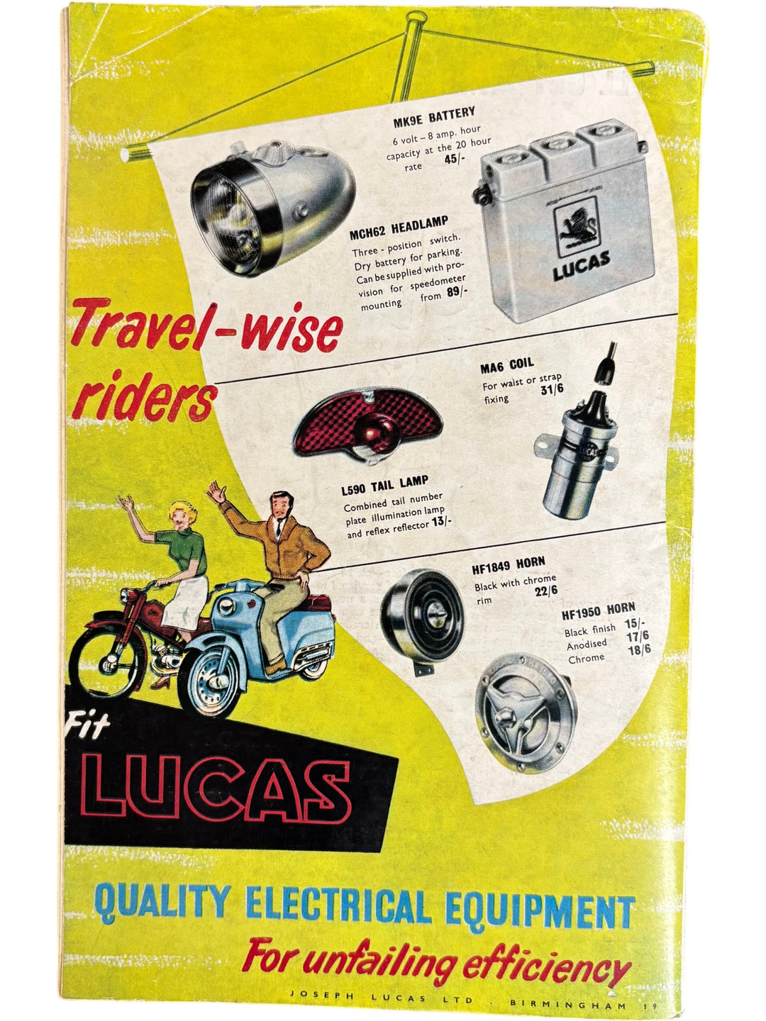 Scooter & Three Wheeler Magazine February 1959 Vintage Edition - Think Vintage