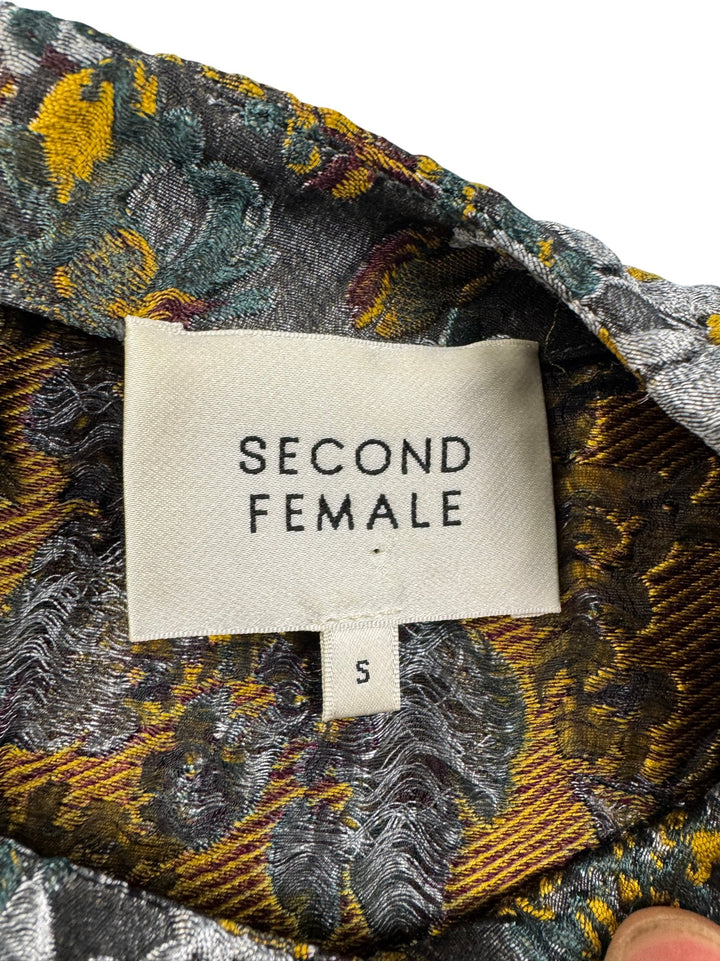 Second Female Fonda Mini Dress - S - Think Vintage ltd