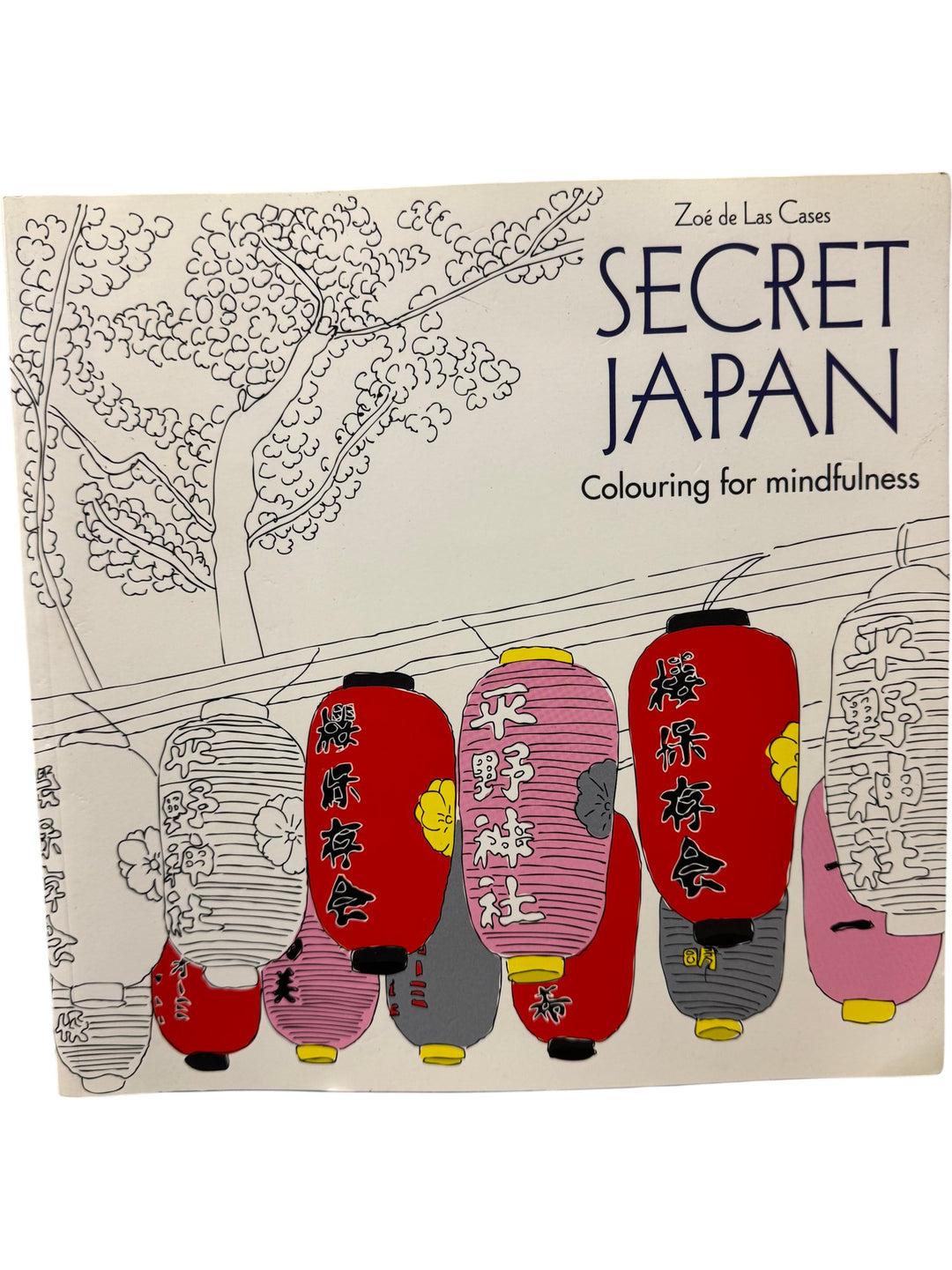 Secret Japan Colouring Book Zoé de Las Cases - Think Vintage ltd