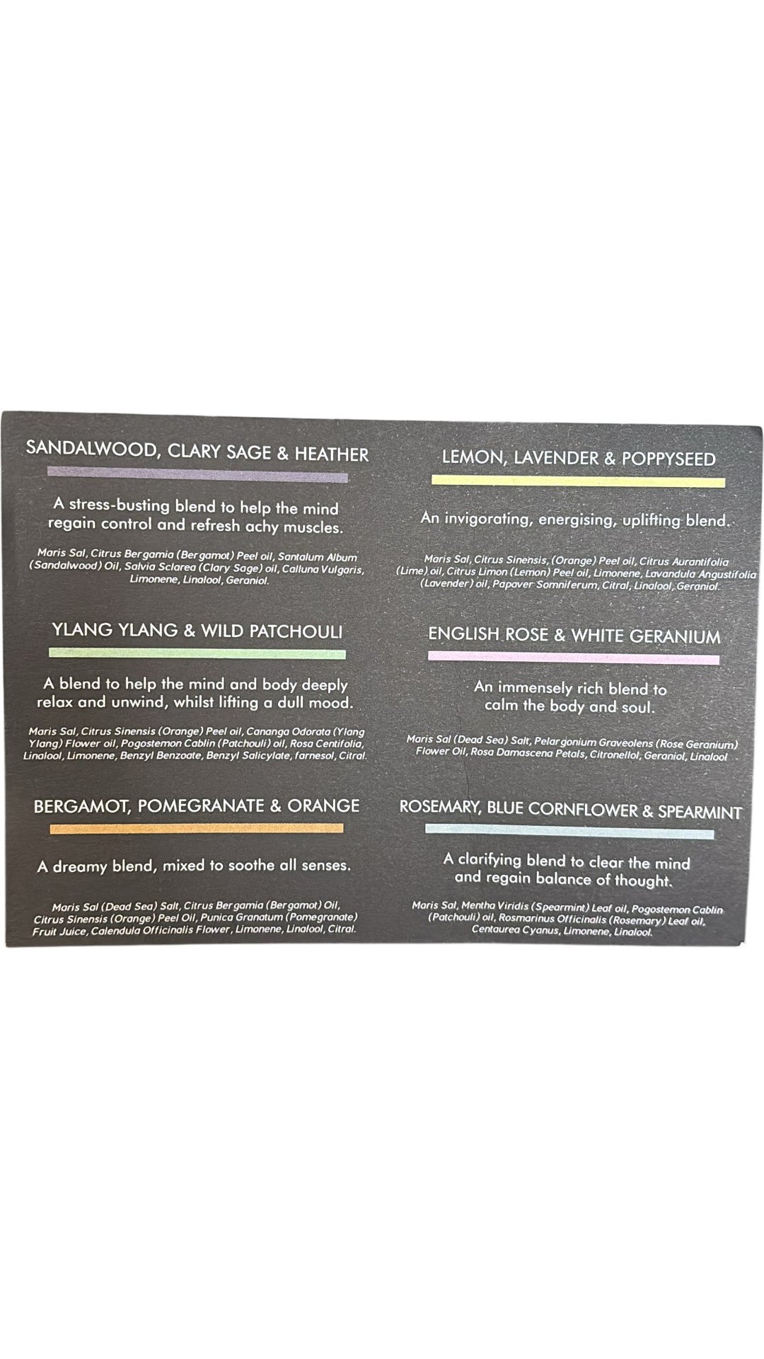 Secret Salt Society Mineral Bath Infusions Set Aromatherapy - Think Vintage ltd