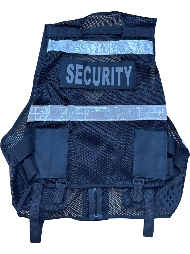 Security Reflective Mesh Vest - M