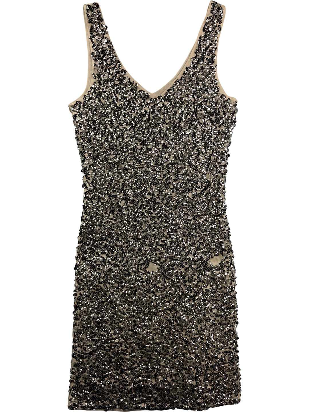 Sequin Embellished Sleeveless Dress S/M - Think Vintage