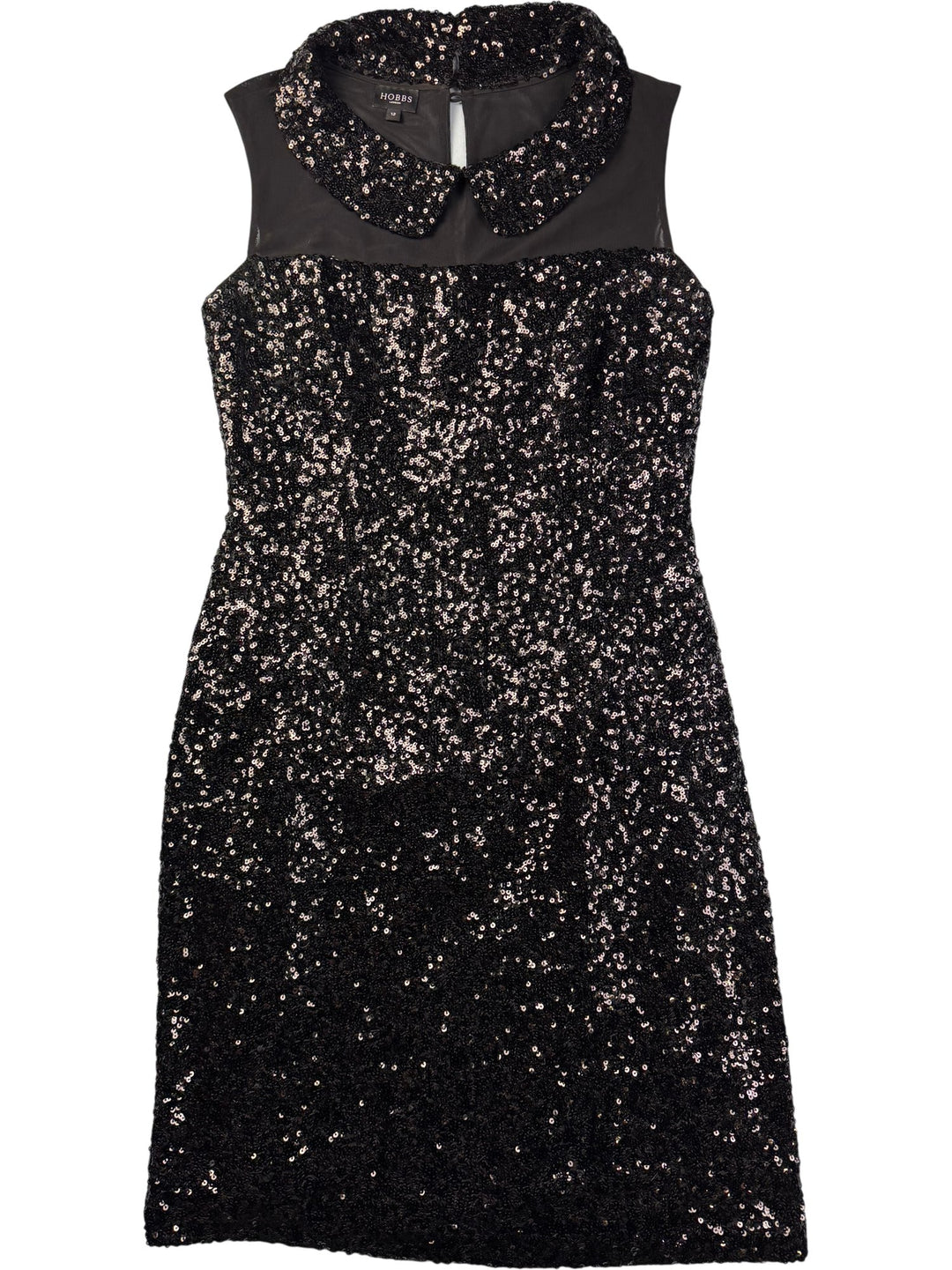 Sequin Sleeveless Party Dress - S - Think Vintage ltd