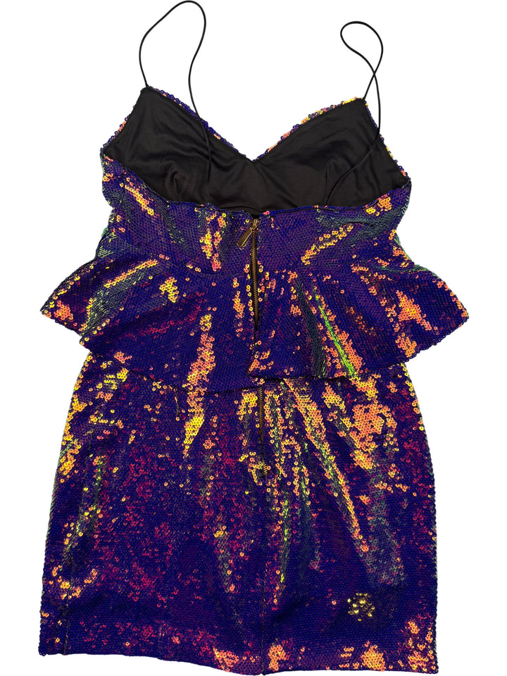 Sequin Spaghetti Strap Dress