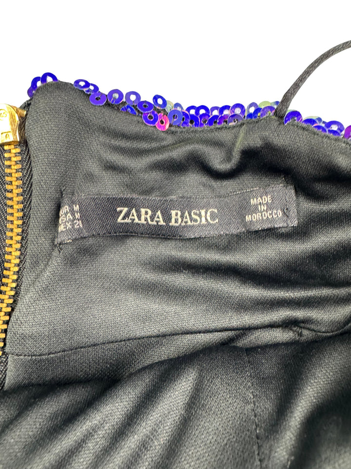 Sequin Spaghetti Strap Dress - Think Vintage Online Ltd